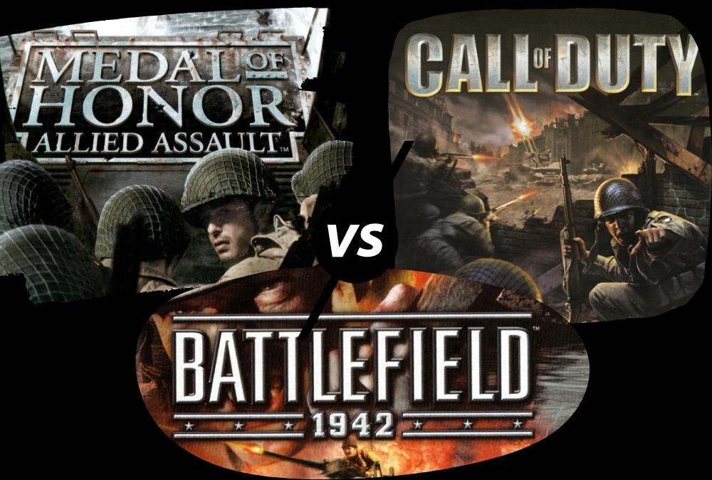 Medal of Honor vs. Call of Duty vs. Battlefield